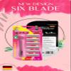 XMicro Pink Razors For Women, 1 Razor, 7 Blade Refills With German Stainless Steel, Lubricated With Vitamin E, Aloe For Smooth Shave (Pack of 2) + XMicro Shaving Cream FREE view 2