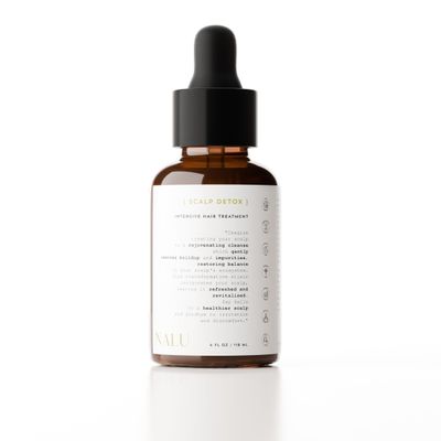 NALU Organic Scalp Detox Hair Treatment. Revives Scalp, Combats Dandruff, Promotes Healthy Hair. Fights Itchiness, Excess Oil Production and Scalp Buildup. All Hair Types, 4 Fl Oz.