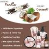 Spa Baskets For Women - Luxury Bath Set With Coconut & Vanilla - Spa Kit Includes Wash, Bubble Bath, Lotion, Bath Salts, Body Scrub, Hand Cream, Shower Puff, Bathbombs, Soap and Towel view 4