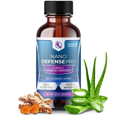 NanoDefense Pro - Original Formulated Toenail Treatment Drops, Extra Strength Nail Repair Solution for Toe Nails, Support healthy Skin & Nails -100% Natural - 1 Month Supply