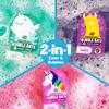 Tub Works Magical Kids Bubble Bath, Variety 12 Pack | Creates Colorful Water & Tons of Foam Bath Bubbles | Nontoxic | Character-Themed Bubble Bath for Kids | Pink, Purple & Teal Bath Colors view 3