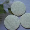 30 pcs Exfoliating Loofah Face Pads Diameter for 2.75'' Natural Facial Body Scrubbers Facial Brush for Massage Face Cleaning Makeup Removal Removing Facial Masks and Makeup Bathing Loofah Sponge view 4