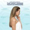 Mermaid Extension Care Seafoam Texturizing Foam Volumizing Mousse for Extensions & Natural Hair, Weightless Volume & Light Hold, Tropical Scent, 2 oz view 4