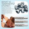 TeraSCULPT Terahertz Gua Sha Tool | Guasha Stone for Lymphatic Drainage, Face & Body Sculpting | Reduces Tension & Puffiness | Natural Skincare Massage Scraper for Womens Beauty Routine view 2
