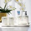 MAKEJ Washing Set Mouthwash Cup Ceramic Brushing Cup Bathroom Supplies Brushing Toothbrush Cup Household view 1