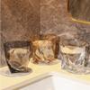 MAKEJ Set of High-end Mouthwash Cup Toothbrush Cup Household High-end Mouthwash Cup view 3