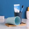 MAKEJ Square Toothbrush Cup Home Couple Toothbrush Cup Wash Cup Tooth Cylinder Mouthwash Cup Drinking Cup view 2