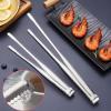 DJFKDYHPE Hair Removal Tweezers Utensils Tweezers Serving Salad For Bread Cooking Camping Baking Tweezers(30.2) view 2