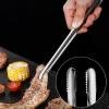 DJFKDYHPE Hair Removal Tweezers Utensils Tweezers Serving Salad For Bread Cooking Camping Baking Tweezers(30.2) view 4