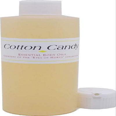 TCEShop Cotton Candy Scented Body Oil Fragrance [Flip Cap - Pink - 4 oz.] - ID#25440