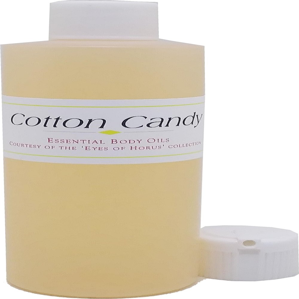 TCEShop Cotton Candy Scented Body Oil Fragrance [Flip Cap - Pink - 4 oz.] - ID#25440