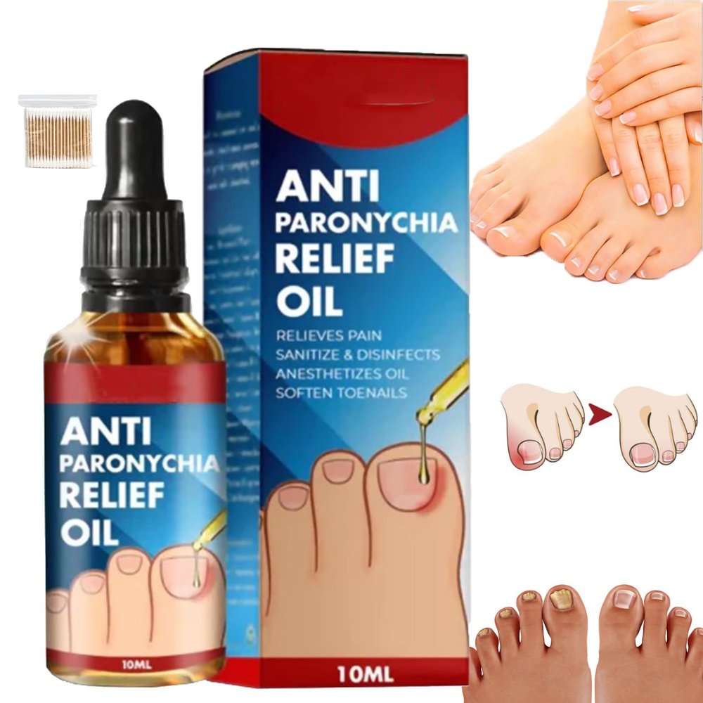 FUSSWIND German Toenail Plus Anti Paronychia Relief Oil, German 2024 New Toenailplus Anti Paronychia Relief Oil, Anti Paronychia Relief Oil for Toenail Care, Best Nail Repair Solution