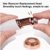 Kuuleyn Women Hair Remover Replacement Head,Facial Hair Remover Replacement Heads,Electric Body Facial Hair Shaver Machine Head,Replacement Blades for Hair Removal view 2