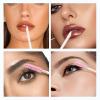 30 Pieces Disposable Mascara Wands Set,Include 5 Pcs Glitter Lash Spoolies Brush 10 Pcs Lip Brush and 15 Pcs Reusable Empty Eyelash Brush Tubes for Women Girls(Multi 3 color) view 4