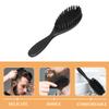 FOMIYES Beard Brush Mustache Grooming Brush Beard Comb with Handle Hair Straightener Oil Hair Comb for Men view 3