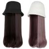 50cm/20inch Long Straight Fashion for Woman Hair Extension for Hair Loss One Piece Detachable (Gray1) view 1