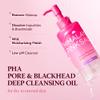 HIMALAYA PINKSALT Pore & Blackhead Deep Cleansing Oil PHA, 6.7 fl oz 2 Pack - Gentle Hydrating Oil Cleanser for Dry, Sensitive Skin, Low pH Makeup Blackhead Remover view 2