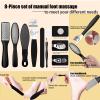 Darmave Electric Foot Callus Remover, Smooth Pedicure Wand with 60 Sanding Pads, Foot Scrubber File, Pedicure Tools for Feet, Heel Scraper for Cracked Heels view 4