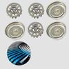 2024 Upgraded 3Pcs HQ4 Replacement Shaver Head Blade Cutters for P-hilips N-orelco HQ4, HQ4 Plus, HQ55, and HQ55 Plus, HQ56 view 2