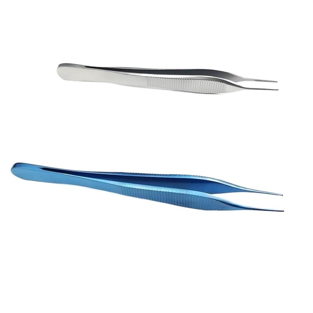 DJFKDYHPE Hair Removal Tweezers Clip Tissue Forceps Nasal Forceps Cartilage Tweezers Tweezers(Silver)
