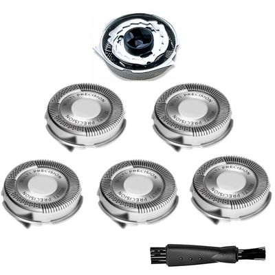 SH50/52 Replacement Heads Compatible with Philips Norelco 5000 Replacement Heads, Sh50 Razor Blades Compatible with Norelco 5000 Replacement Blades, ATXX(S5xxx), PTXX (PT8xx, PT7xx) (SH50-6Pack)