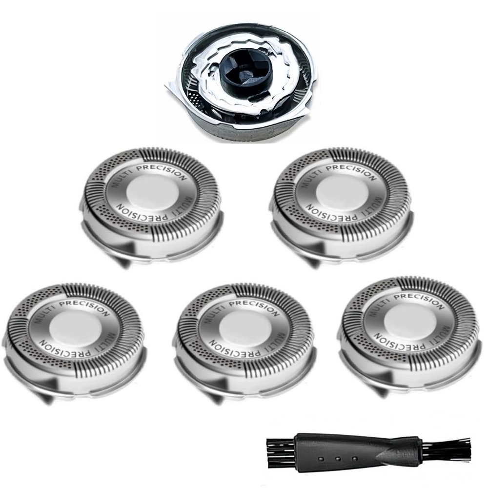 SH50/52 Replacement Heads Compatible with Philips Norelco 5000 Replacement Heads, Sh50 Razor Blades Compatible with Norelco 5000 Replacement Blades, ATXX(S5xxx), PTXX (PT8xx, PT7xx) (SH50-6Pack)