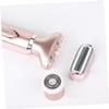 Beatifufu Rechargeable Remover for Women Portable Painless Trimmer for Face Arms Legs Bikini and Armpits Washable Hair Removal Tool Lightweight and Convenient for Travel view 2