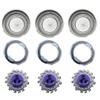 2024 Upgraded SH98/72 SP9800 Replacement Shaver Head for P-hilips N-orelco S9000 Prestige.S9000 series SP9800 9860 9880 view 4