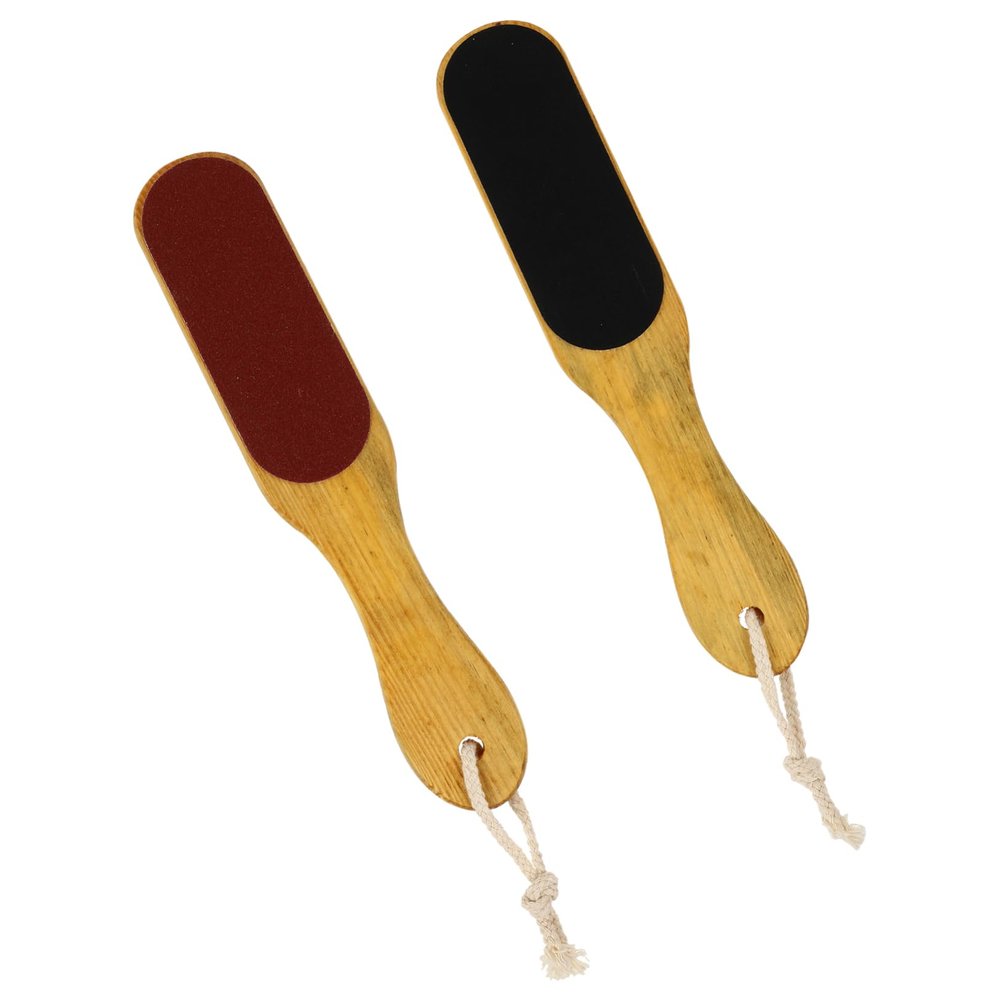 Beatifufu 2pcs Foot File Remover Tools for and Dead Skin Care Ergonomic Travel Pedicure and Lightweight for Easy Use and Exfoliation