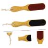 Beatifufu 2pcs Foot File Remover Tools for and Dead Skin Care Ergonomic Travel Pedicure and Lightweight for Easy Use and Exfoliation view 3