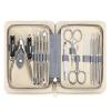 16 Pieces Stainless Steel Nail Clipper Kit Nail Care Kit with Zipper Storage Box Professional Pedicure Set for Beginners view 4