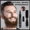 PEAKTREND Beard Pen Filler for Men Grooming Beard Pencil with Brush, Waterproof Sweatproof & Long Lasting, Natural Finish, Moustache & Eyebrows - Micro-Fork Tip, Gifts for Men (Dark Brown) view 2