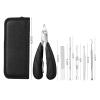LASTRAN 17 Pcs Set Manicure Tools Kit Pedicure Cuticle Scissors Cutter Set Foot Care Tool Ingrown Toenail Tool for Pedicuring view 3
