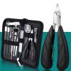 LASTRAN 17 Pcs Set Manicure Tools Kit Pedicure Cuticle Scissors Cutter Set Foot Care Tool Ingrown Toenail Tool for Pedicuring view 4