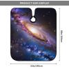 Universe Galaxy Star Space Printed Polyester Hair Cutting Cape,Professional Aldult Haircut Cape,Smooth and No Sticky Hair,Hair Cutting Accessories 55x66in view 2