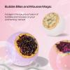 Bath Bombs for Women, Gift Set of 6 Fizzies Luxury Large Size with Real Flowers and Natural Organic Essential Oil, Self Care Gifts for Women, Mon, Daughter, Girlfriend, Kids,Pack of 6 (Multiple) view 4