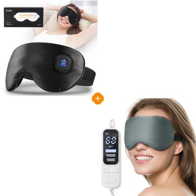 Cordless Heated Eye Mask + USB Heated Eye Mask
