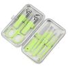 LASTRAN Bright Green Professional Nail Care kit 8/12/16 Pcs Nail Tools Set Nail Tech Must Haves for Manicuring Pedicuring view 1