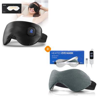 Cordless Heated Eye Mask +USB Electric Heated Eye Mask