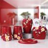 MAKEJ Housewarming Gift Bathroom Supplies Wash Set Wash Cup Brushing Teeth Gargle Cup Wedding Newly Married view 3