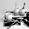 MAKEJ Striped Toothbrush Wash Cup Set Couple Mouthwash Cup Toothbrush Toothbrush Cup Household Ceramics view 3