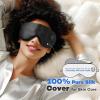 Ezona Dual-Mode Heated Eye Therapy System:USB Mask (Cotton) & Cordless Silk Sleep Mask for Dry Eyes/Blepharitis view 4