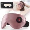 Ezona Dual-Mode Heated Eye Therapy System:USB Mask (Cotton) & Cordless Silk Sleep Mask for Dry Eyes/Blepharitis view 2