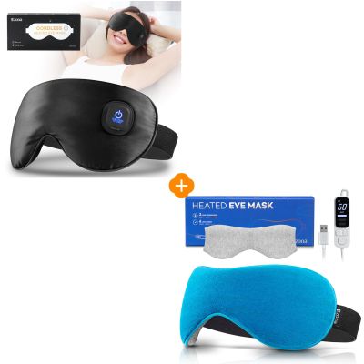 Cordless Heated Eye Mask +USB Electric Heated Eye Mask