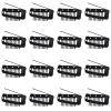 16 Pcs Chunni Clips Multipurpose Dupatta Clips Secure Wig Tikka Black view 1