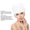 2 Pieces Dry Curly Hair Mesh Cap with Drawstring Adjustable Strap Mesh Cap Reusable Suitable for Hair Care Family Travel view 3