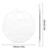Makeup Mixing Palette Acrylic Transparent Cosmetic Paint Mixing Tray with Spatula Round view 4
