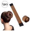 1PC Donut Bun Maker French Twist Hair Bun Maker Hair Fold Wrap Hair Band Accessory Diy Hair Styling Tool For Women Girls(Light Brown). view 2
