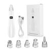 Blackhead Extractor Rechargeable USB Port Blackhead Remover 3 Speeds Control Pore Vacuum with 5 Probes Pore Extractor Portable Pimple Extractor for Women and Men White. view 1