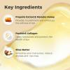 15ml Honey Lip Butter, Hydrating Overnight Lip Balm & Mask, Propolis 12hrs Long-lasting Moisture, Overnight Gentle Exfoliation, Hygienic Twist Dispenser(0.5 fl.oz view 4